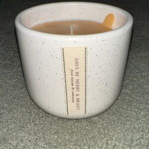 Anthropologie Days Be Merry & Bright Christmas Candle